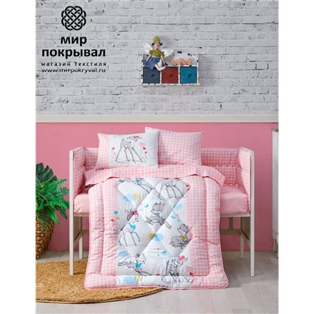Bebek Uyku Seti Bambi Pembe