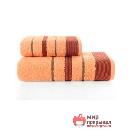 Комплект из 2-х полотенец Karna Regal Set махровые абрикосовый