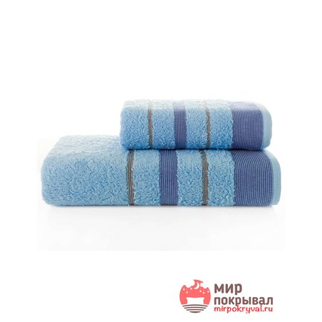 Комплект из 2-х полотенец Karna Regal Set махровые голубой