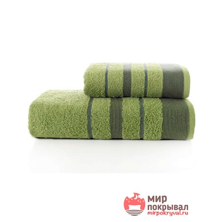 Комплект из 2-х полотенец Karna Regal Set махровые зеленый