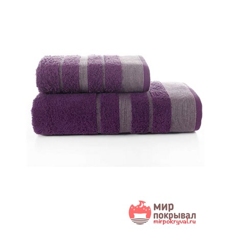 Комплект из 2-х полотенец Karna Regal Set махровые фиолетовый