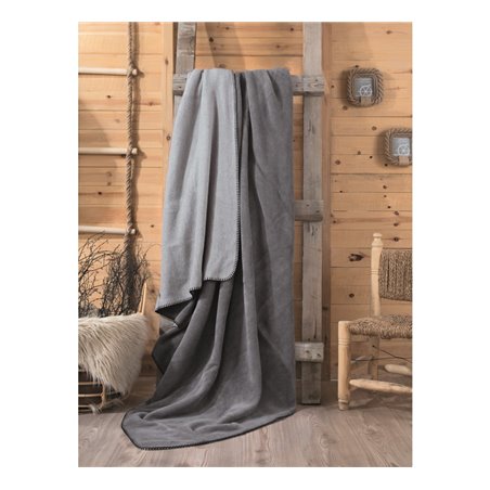 pamuklu GREY Плед Cotton Box