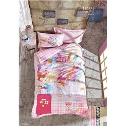 КПБ Cotton Box Girls&Boys ESCAPE pembe/pink
