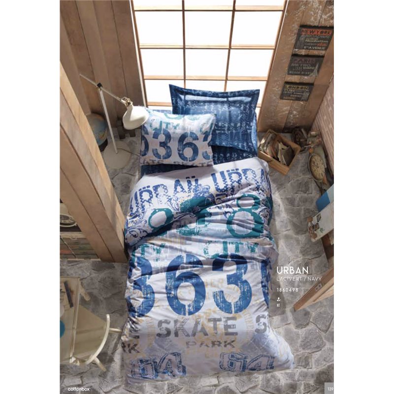 КПБ Cotton Box Girls&Boys URBAN lacivert/navy