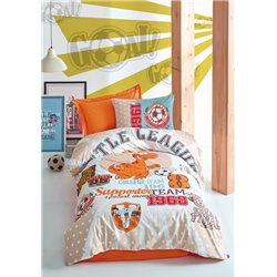КПБ Cotton Box Junior LITTLE TEAM turuncu/orange