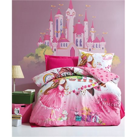 КПБ Cotton Box Junior PRINCESS pembe/pink