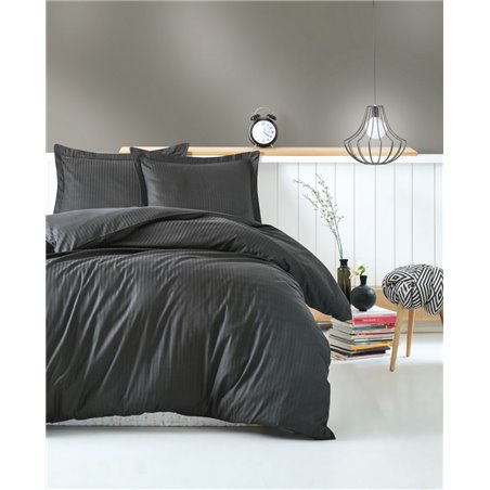 КПБ Cotton Box Elegant Stripe ANTRASIT anthracite