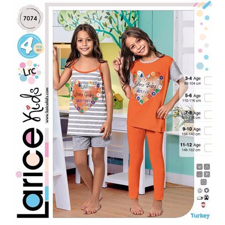 Пижама детская Devino Club Larice Kids (7074)