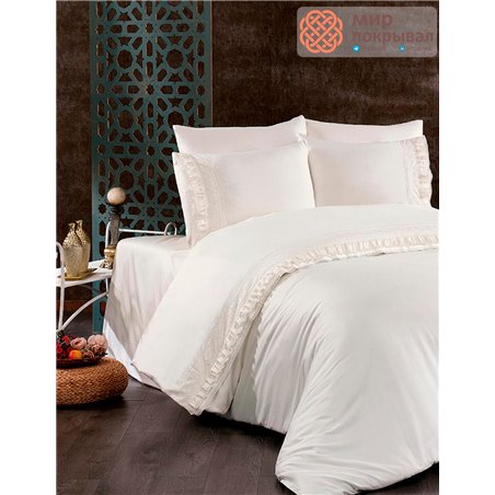 Постельное белье Nehir-5033 гипюр GelinHome