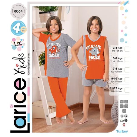 Пижама детская Devino Club Larice Kids (8064)