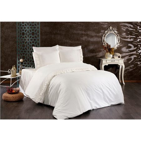 Постельное белье Nehir-5033 гипюр GelinHome