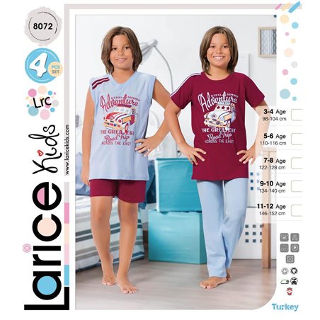 Пижама детская Devino Club Larice Kids (8072)