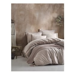 КПБ Cotton Box Nature ift Kiilik Bej