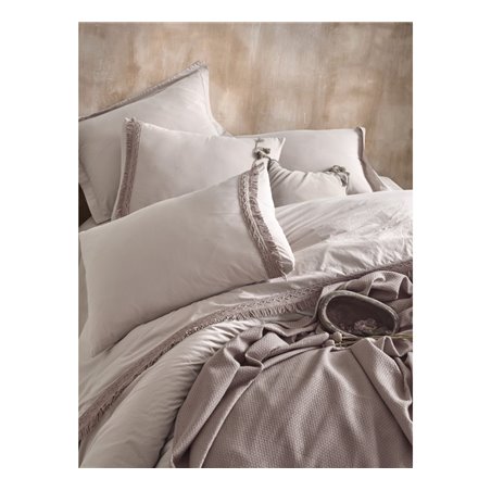 КПБ Cotton Box Nature ift Kiilik Bej