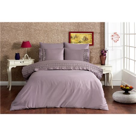 Постельное белье Nilufer-5057 гипюр GelinHome