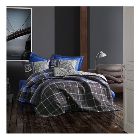 КПБ Cotton Box Masculine Ranforce Tek Kiilik Roberto Antrasit
