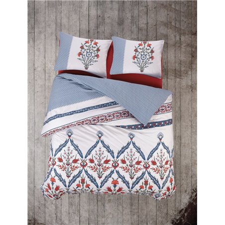 КПБ Cotton Box Alaturca Ranforce Tek Kiilik Nevresim Takm Glehre Pembe