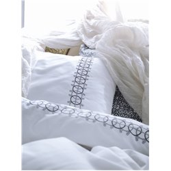 КПБ Cotton Box Majestic ift Kiilik Takm Delmor Lacivert 2