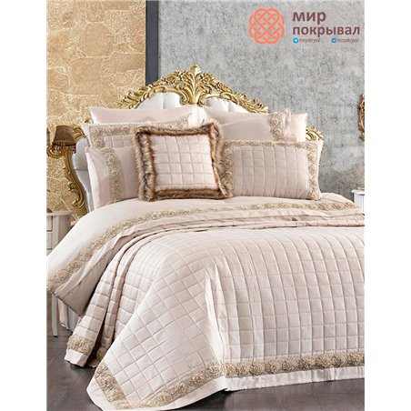 Постельное белье Sonbahar-3004 гипюр GelinHome