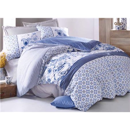 КПБ Cotton Box Modeline Milo Mavi Blue