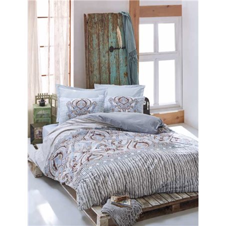 КПБ Cotton Box Modeline Verona Mavi Blue
