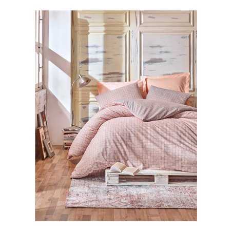 КПБ Cotton Box Minimal Must Somon Salmon