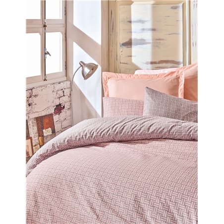 КПБ Cotton Box Minimal Must Somon Salmon