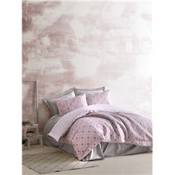 КПБ Cotton Box Minimal Fine Pembe Pink 2