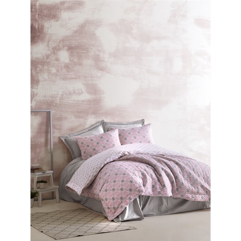 КПБ Cotton Box Minimal Fine Pembe Pink