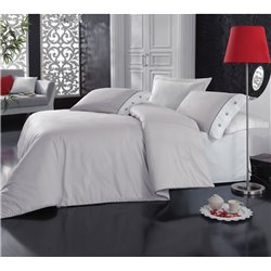 КПБ Cotton Box Plain Gri Grey 2