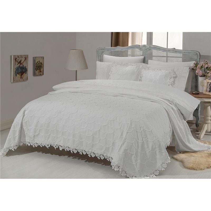 Постельное белье Sultan 9Pcs-7042 пике GelinHome