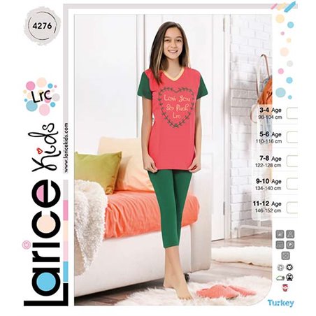 Пижама для девочки летняя LariceKids (4276)