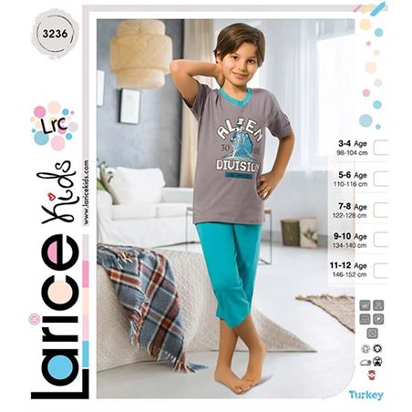 Пижама для мальчика легкая LariceKids (3236)