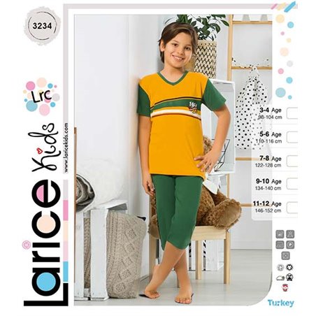 Пижама для мальчика легкая LariceKids (3234)