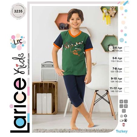 Пижама для мальчика легкая LariceKids (3235)