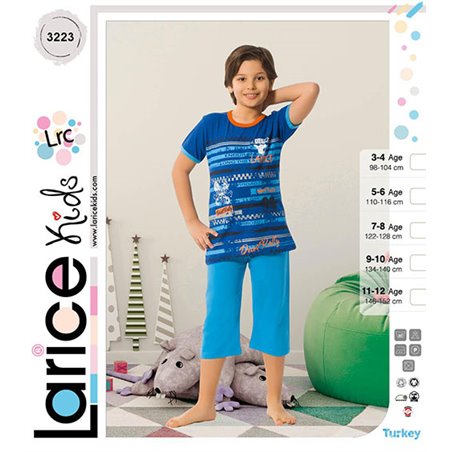 Пижама для мальчика легкая LariceKids (3223)