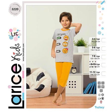 Пижама для мальчика легкая LariceKids (3220)