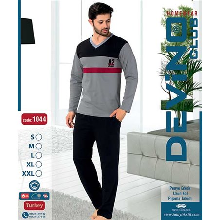 Пижама мужская теплая Tlay Textile 1044