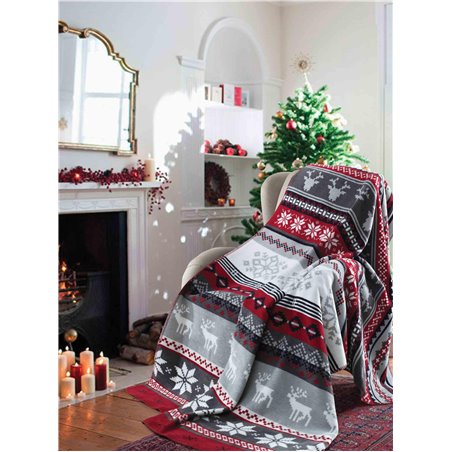 Плед Sesli 18104a New Year Blankets
