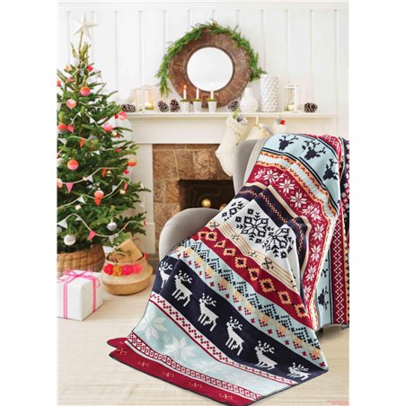 Плед Sesli 18104b New Year Blankets