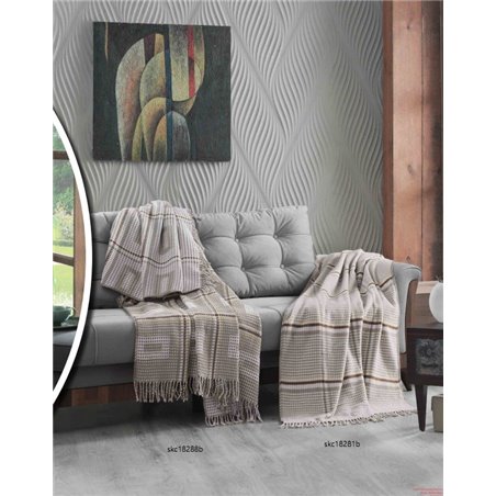 Плед Sesli skc18281b Cotton Scotch