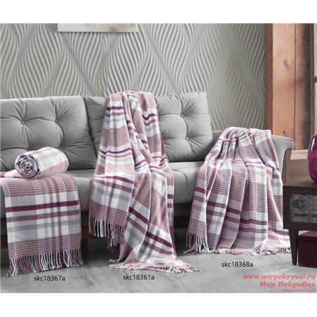 Плед Sesli skc18367a Cotton Scotch
