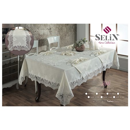 Скатерть Selin Isil с салфетками