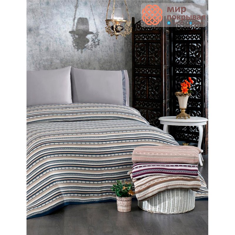 Плед вязанный Ash 4Pcs-4001 GelinHome