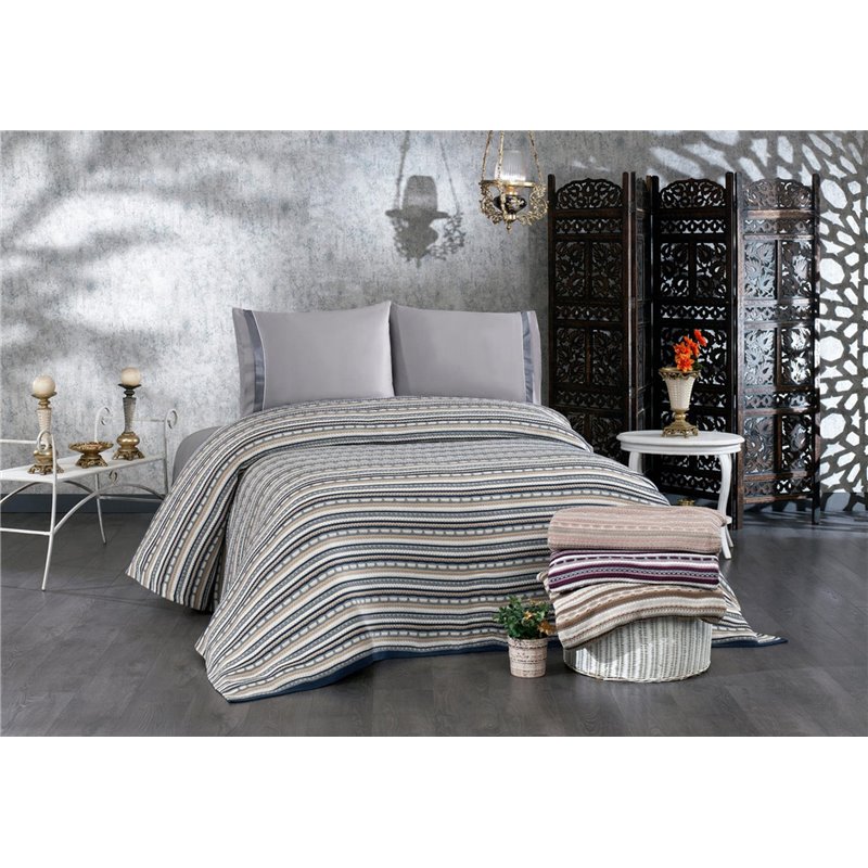 Плед вязанный Ash 4Pcs-4001 GelinHome