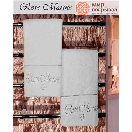 Rose Marine Ekru Maison D'or набор полотенец 2 шт