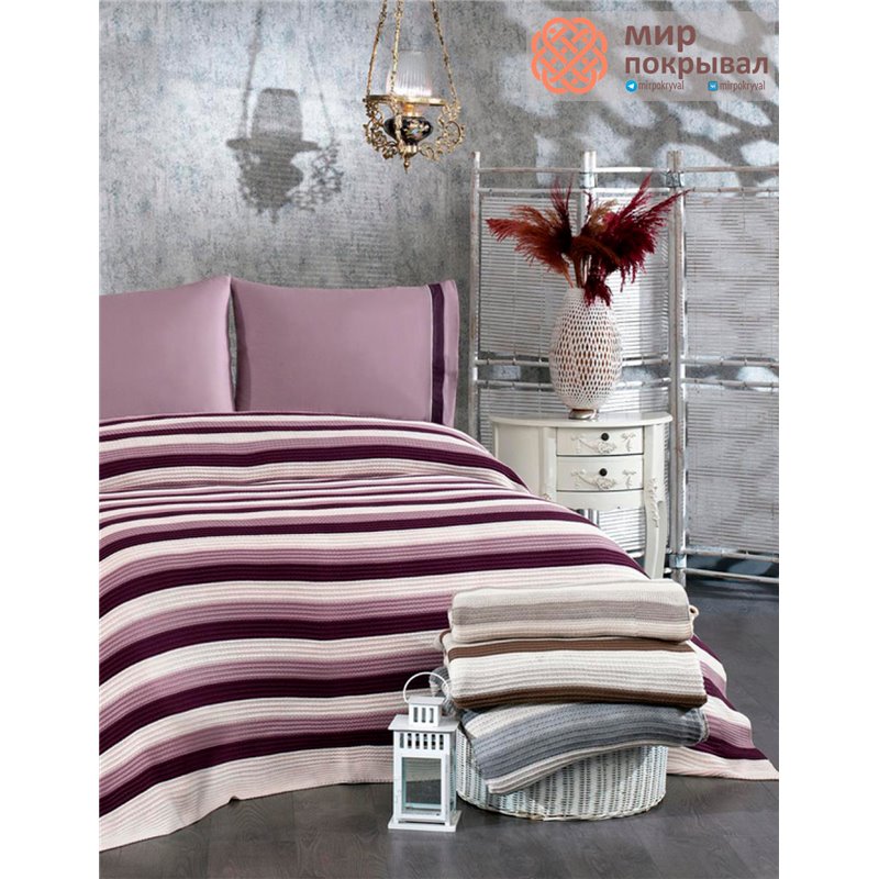 Плед вязанный Gokkusagi 4Pcs-4002 GelinHome